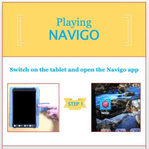 step by step guide to playing Navigo poster